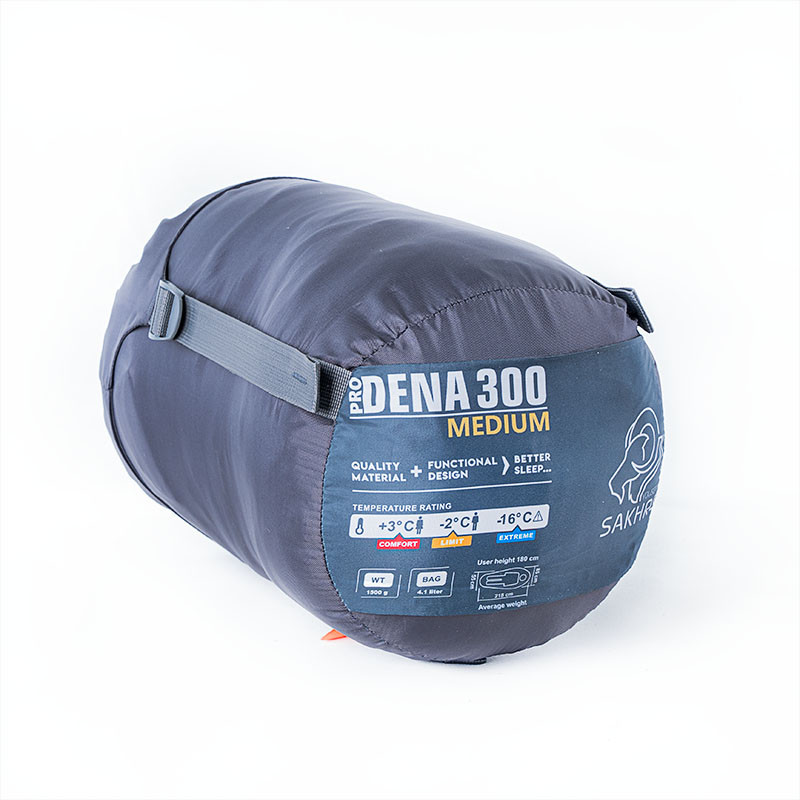 کیسه خواب الیاف صخره مدل دنا پرو 300 متوسط