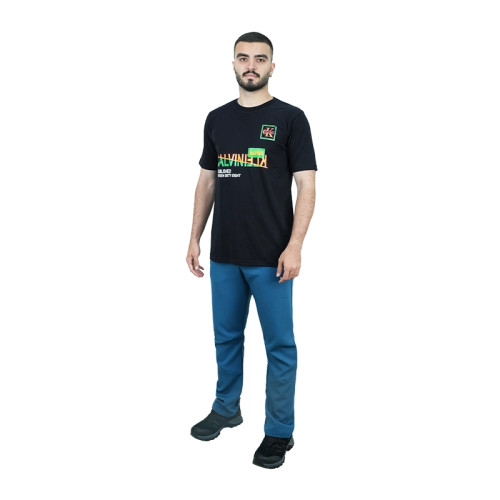 تیشرت T.S.1 مدل Alpar مشکی 2