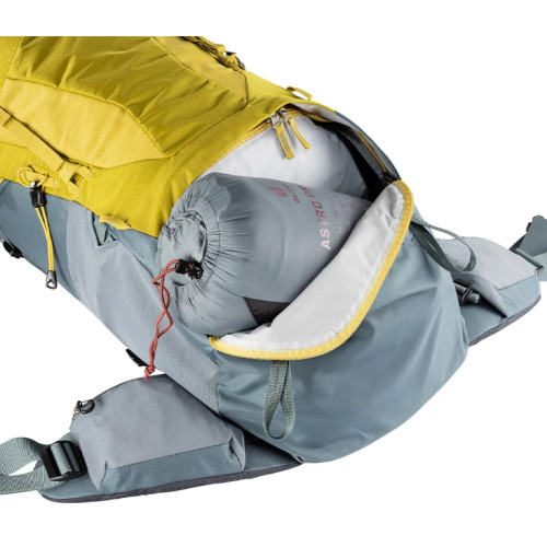 کوله پشتی زرد تیره Deuter Aircontact Lite 50+10L
