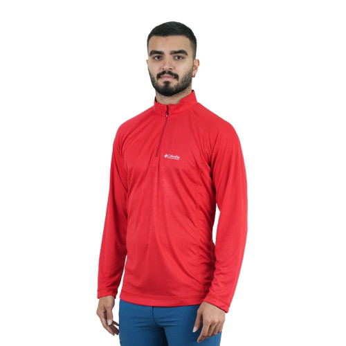 بلوز نیم زیپ طرح Columbia مدل CG0121