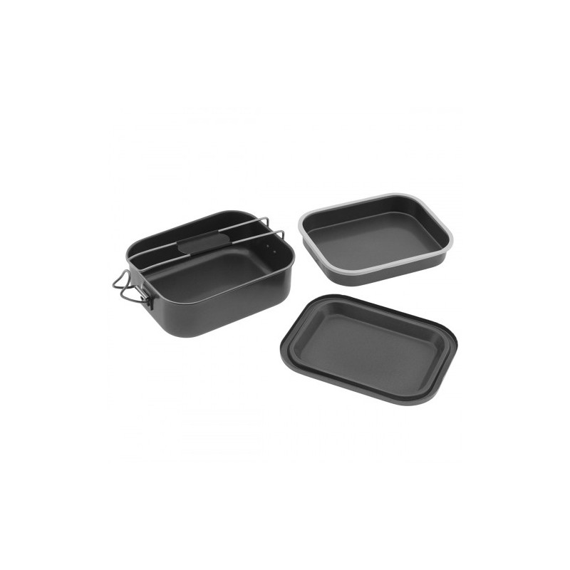 ظرف غذا Laken مدل Aluminium Non Stick Lunch Box 1.2L