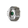 ساعت Garmin مدل  Fenix 5S Plus Sapphire with Leather band
