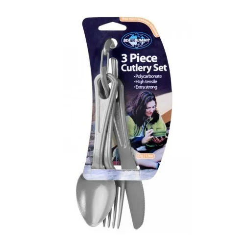 ست قاشق و چنگال و کارد Sea To Summit مدل 3Piece Cutlery Set