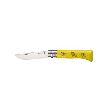چاقو Opinel مدل N 08 Tour de France Yellow Jersey